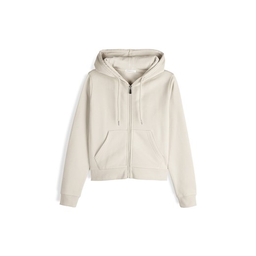 GATE Bluza basic zapinana na zamek z kapturem 32 ze sklepu gateshop w kategorii Bluzy damskie - zdjęcie 185838967