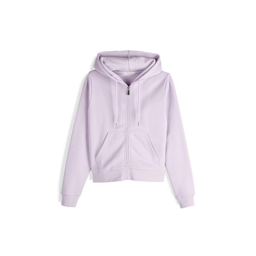 GATE Bluza basic zapinana na zamek z kapturem 32 ze sklepu gateshop w kategorii Bluzy damskie - zdjęcie 185838968