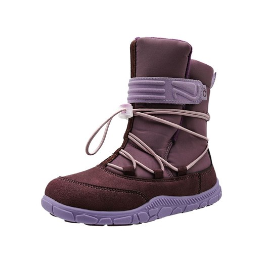 lamino Kozaki zimowe w kolorze fioletowym do chodzenia na boso Lamino 32 Limango Polska wyprzedaż