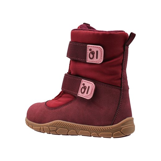 lamino Kozaki zimowe w kolorze czerwonym do chodzenia na boso Lamino 30 wyprzedaż Limango Polska