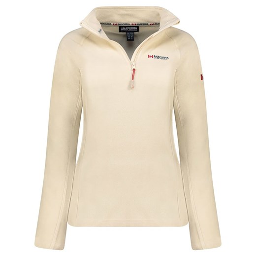 ANAPURNA Bluza polarowa &quot;Tonneau&quot; w kolorze kremowym ze sklepu Limango Polska w kategorii Bluzy damskie - zdjęcie 185839379