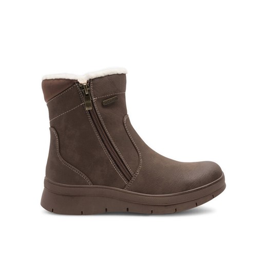 Botki Go Soft INES WS5921-03 Brązowy ze sklepu eobuwie.pl w kategorii Botki - zdjęcie 185839556