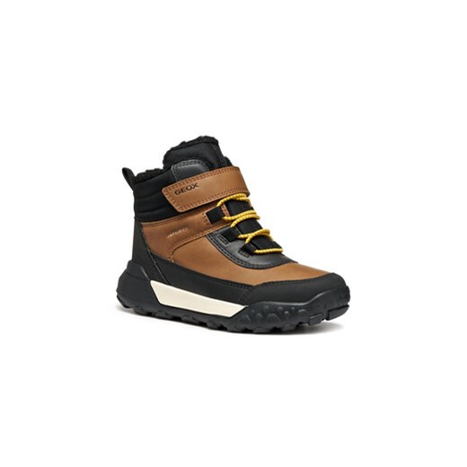 Śniegowce Geox J Trekkyup B Abx J46MBE 0MEMS C0275 S Brązowy Geox 29 eobuwie.pl