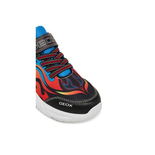 Sneakersy Geox J Assister J56DZB 014CE C9221 D Czarny Geox 32 eobuwie.pl