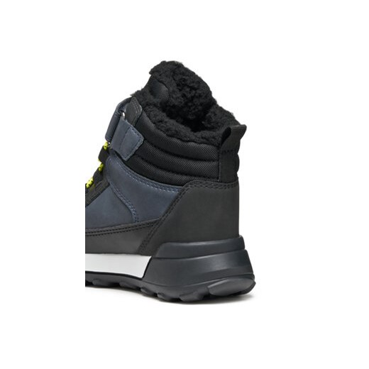 Śniegowce Geox J Trekkyup B Abx J46MBE 0MEMS C0749 M Granatowy Geox 25 eobuwie.pl