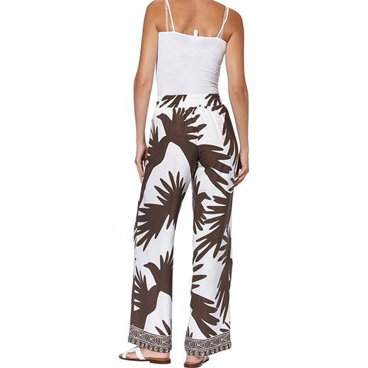 Heine Spodnie w kolorze biało-brązowym Heine 42 promocja Limango Polska