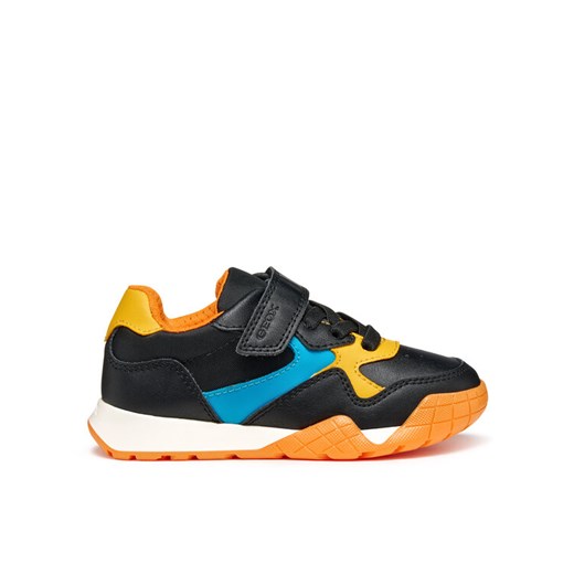 Sneakersy Geox J Rann-E J56NEC 054FU C9280 D Czarny ze sklepu eobuwie.pl w kategorii Buty sportowe dziecięce - zdjęcie 185841677