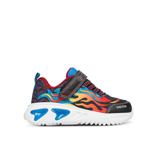Sneakersy Geox J Assister J56DZB 014CE C9221 M Czarny ze sklepu eobuwie.pl w kategorii Buty sportowe dziecięce - zdjęcie 185841716