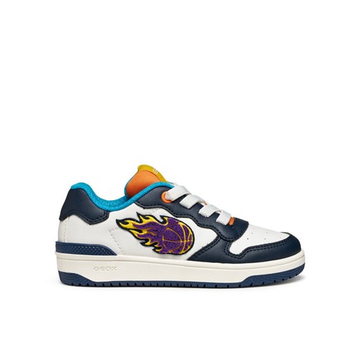 Sneakersy Geox J Washiba J56LQB 000BC C0899 M Biały ze sklepu eobuwie.pl w kategorii Buty sportowe dziecięce - zdjęcie 185841798