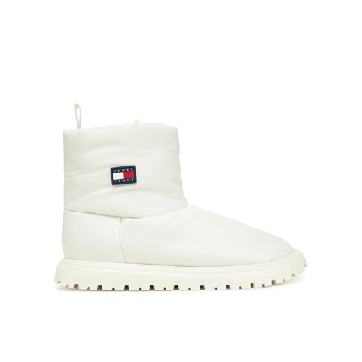 Śniegowce Tommy Jeans Tjw Snow Boot EN0EN02823 Biały ze sklepu eobuwie.pl w kategorii Śniegowce damskie - zdjęcie 185841799