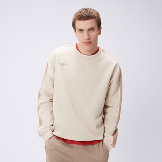 umbro bluza umbrocrew beige ul325blm02004 ze sklepu 50style.pl w kategorii Bluzy męskie - zdjęcie 185842957
