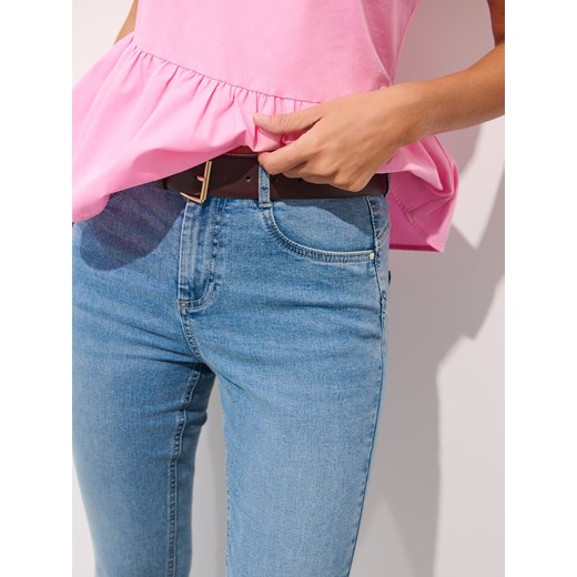 Mohito - Jeansy skinny push up - niebieski Mohito 42 Mohito