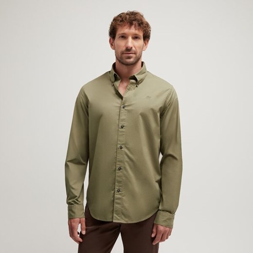 TIMBERLAND KOSZULA LONG SLEEVE STRETCH POPLIN SHIRT ze sklepu Timberland w kategorii Koszule męskie - zdjęcie 185847049