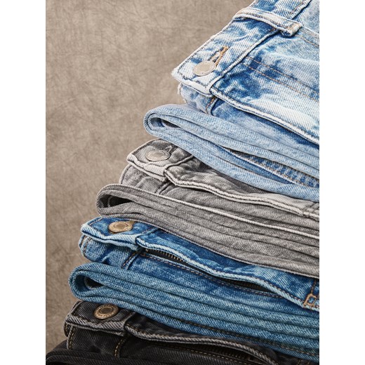 Reserved - Jeansy baggy fit - niebieski ze sklepu Reserved w kategorii Jeansy damskie - zdjęcie 185849128
