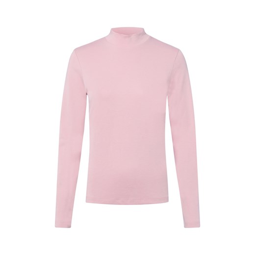 Marie Lund Damska koszulka z długim rękawem Kobiety Dżersej różowy jednolity ze sklepu vangraaf w kategorii T-shirty męskie - zdjęcie 185851049