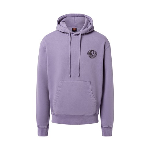 Santa Cruz Męski sweter z kapturem - Winkowski Eighth Planet Mężczyźni bzowy nadruk ze sklepu vangraaf w kategorii Bluzy męskie - zdjęcie 185851189