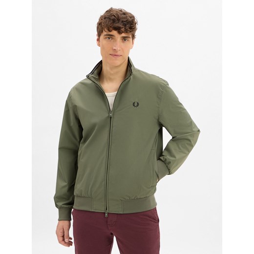 Fred Perry Kurtka męska Mężczyźni Sztuczne włókno trzcinowy jednolity ze sklepu vangraaf w kategorii Bluzy męskie - zdjęcie 185851246