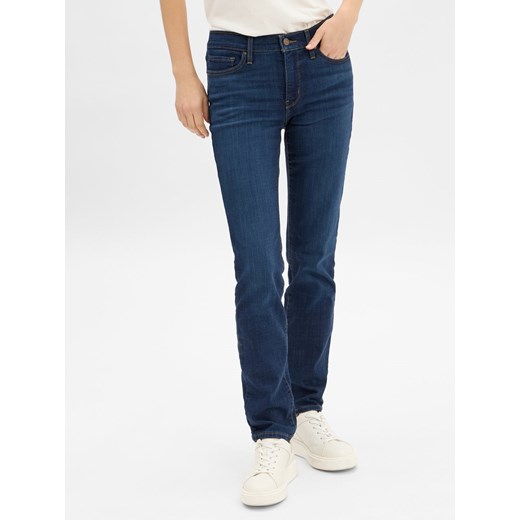 Levi's Dżinsy - 312 Shaping Slim Kobiety Jeansy blue stone jednolity ze sklepu vangraaf w kategorii Jeansy damskie - zdjęcie 185851256