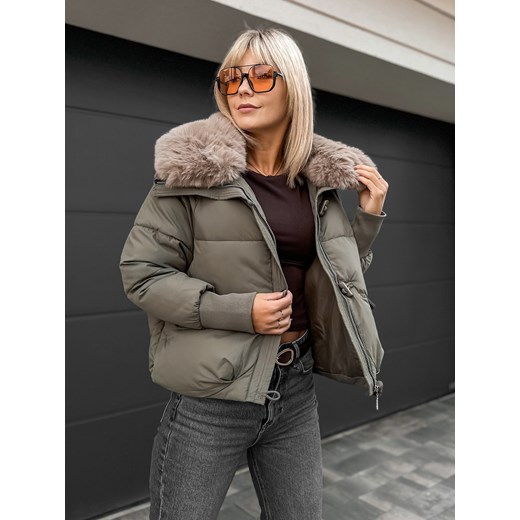 kurtka aurora khaki m/38 ze sklepu UBRA w kategorii Kurtki damskie - zdjęcie 185851369