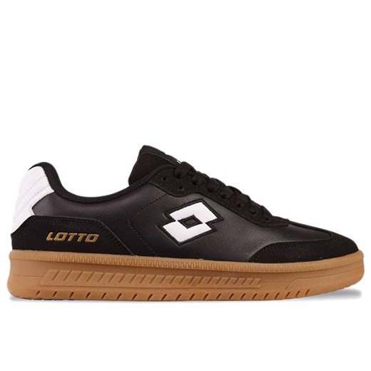 Buty unisex Lotto Makera 2401070U-1110 - czarne ze sklepu streetstyle24.pl w kategorii Trampki męskie - zdjęcie 185855088