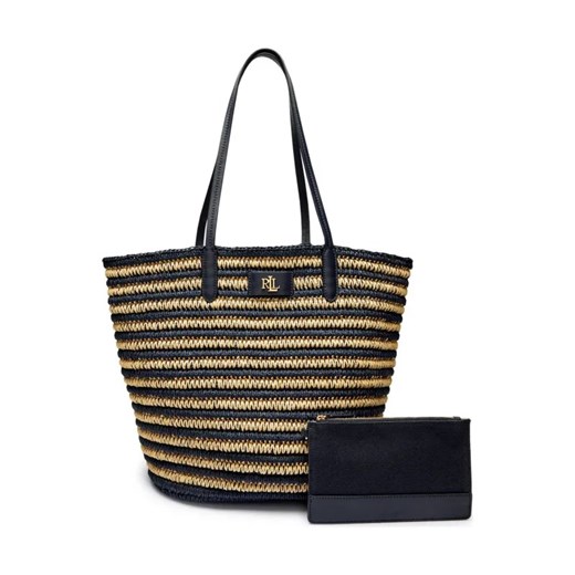 LAUREN RALPH LAUREN Shopperka + saszetka BRIE 31 | z dodatkiem skóry ze sklepu Gomez Fashion Store w kategorii Torby Shopper bag - zdjęcie 185855286