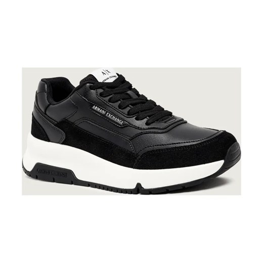 Armani Exchange Sneakersy | z dodatkiem skóry ze sklepu Gomez Fashion Store w kategorii Buty sportowe męskie - zdjęcie 185855317