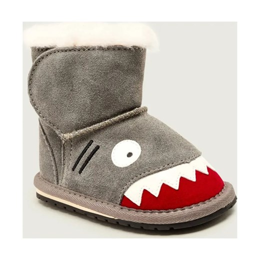 EMU Australia Skórzane śniegowce Shark Walker | z dodatkiem wełny ze sklepu Gomez Fashion Store w kategorii Buty zimowe dziecięce - zdjęcie 185855318