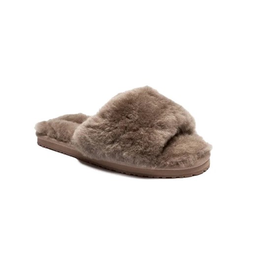 MOU Wełniane obuwie domowe SHEEPSKIN FUR SLIDE SLIPPER ze sklepu Gomez Fashion Store w kategorii Kapcie damskie - zdjęcie 185855335