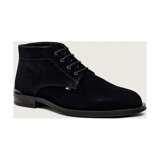Tommy Hilfiger Skórzane buty wysokie CORPORATE ze sklepu Gomez Fashion Store w kategorii Buty zimowe męskie - zdjęcie 185855338