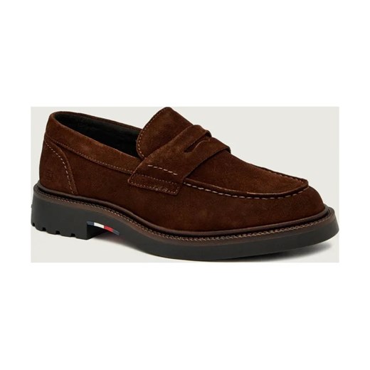 Tommy Hilfiger Skórzane loafersy ze sklepu Gomez Fashion Store w kategorii Mokasyny męskie - zdjęcie 185855349