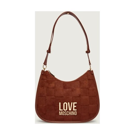 Love Moschino Skórzana torebka na ramię ze sklepu Gomez Fashion Store w kategorii Torebki damskie - zdjęcie 185855358