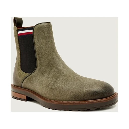 Tommy Hilfiger Skórzane sztyblety ze sklepu Gomez Fashion Store w kategorii Buty zimowe męskie - zdjęcie 185855359