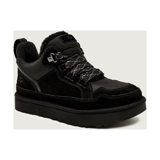 UGG Skórzane sneakersy LOWMEL | shearling ze sklepu Gomez Fashion Store w kategorii Buty sportowe męskie - zdjęcie 185855425