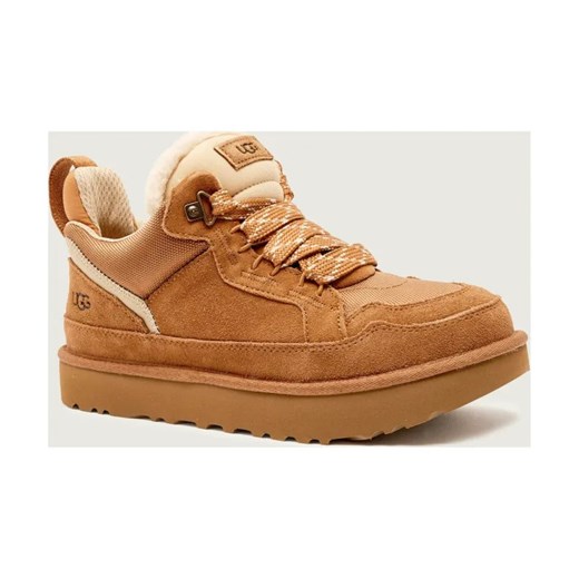 UGG Skórzane sneakersy LOWMEL | shearling ze sklepu Gomez Fashion Store w kategorii Buty sportowe męskie - zdjęcie 185855426