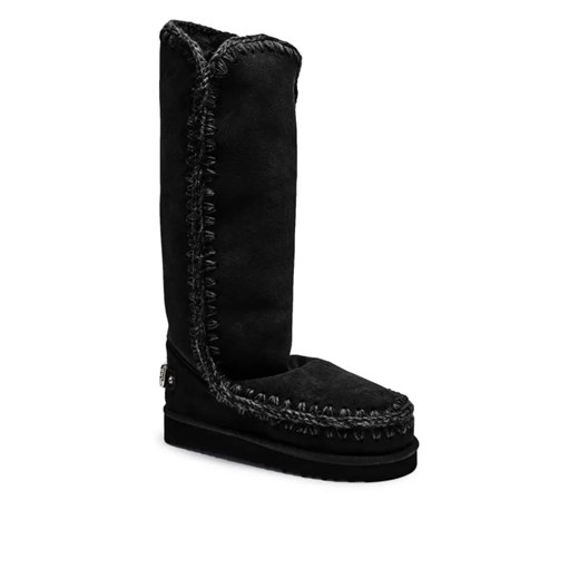 MOU Skórzane śniegowce ESKIMO 40 | z dodatkiem wełny ze sklepu Gomez Fashion Store w kategorii Śniegowce damskie - zdjęcie 185855487