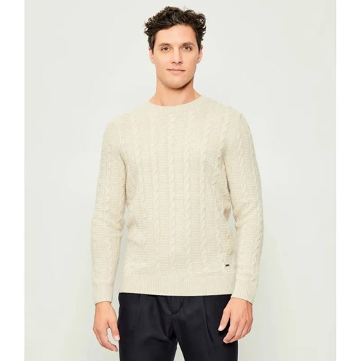 Joop! Sweter Levior | Modern fit | z dodatkiem wełny i kaszmiru ze sklepu Gomez Fashion Store w kategorii Swetry męskie - zdjęcie 185855506