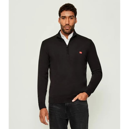 HUGO Sweter San Quintus-C | Regular Fit ze sklepu Gomez Fashion Store w kategorii Swetry męskie - zdjęcie 185855608