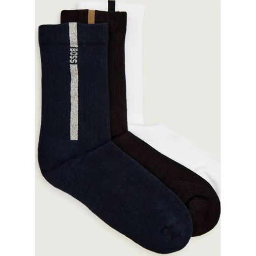 BOSS BLACK Skarpety 3-pack Lurex ze sklepu Gomez Fashion Store w kategorii Skarpetki męskie - zdjęcie 185855636