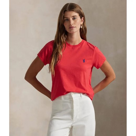 POLO RALPH LAUREN T-shirt | Straight fit ze sklepu Gomez Fashion Store w kategorii Bluzki damskie - zdjęcie 185855637