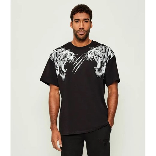 Plein Sport T-shirt Tiger Line | Loose fit ze sklepu Gomez Fashion Store w kategorii T-shirty męskie - zdjęcie 185855699
