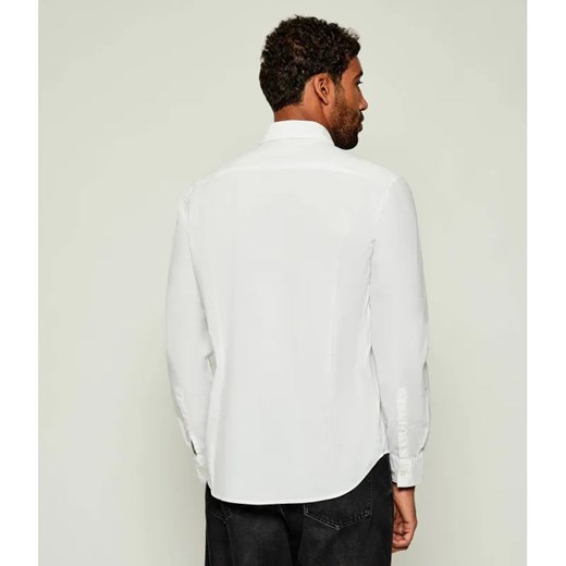 HUGO Koszula Ermo | Slim Fit | stretch ze sklepu Gomez Fashion Store w kategorii Koszule męskie - zdjęcie 185855739