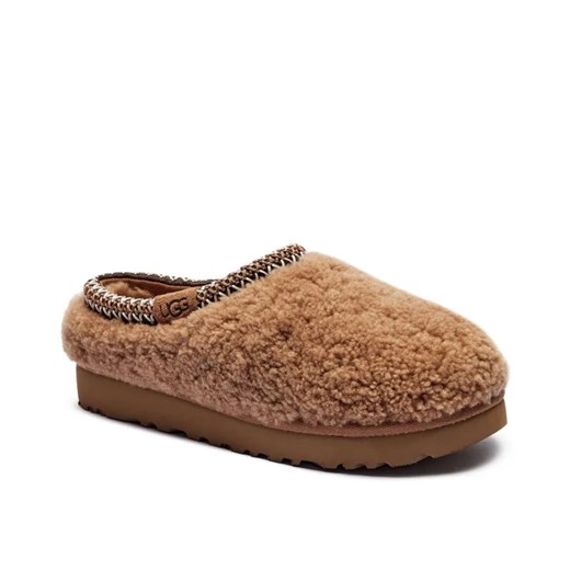 UGG Skórzane mule TASMAN MAXI CURLY ze sklepu Gomez Fashion Store w kategorii Klapki damskie - zdjęcie 185859057