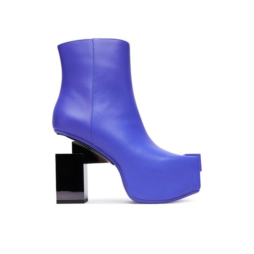 Botki United Nude Cubist Bootie 1094392016 Niebieski ze sklepu eobuwie.pl w kategorii Botki - zdjęcie 185859277