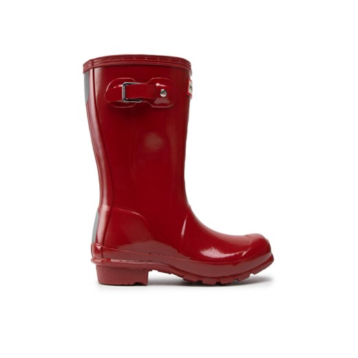 Kalosze Hunter Original Kids Gloss JFT6000RGL Czerwony ze sklepu eobuwie.pl w kategorii Kalosze dziecięce - zdjęcie 185859299