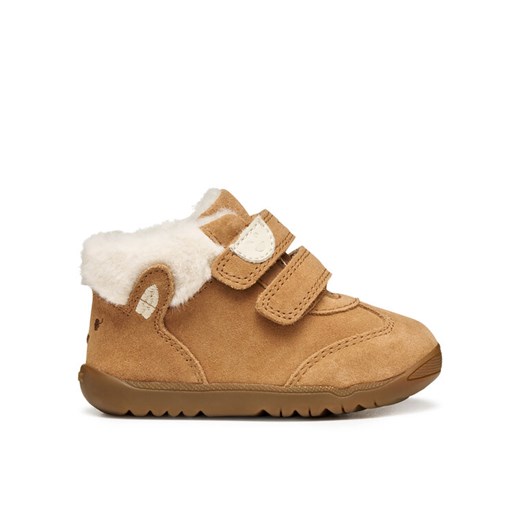 Sneakersy Geox B Macchia B564PB 00022 C6627 Brązowy ze sklepu eobuwie.pl w kategorii Buty sportowe dziecięce - zdjęcie 185859378