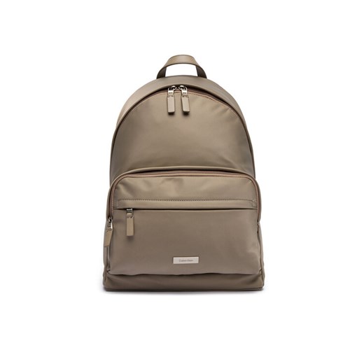 Plecak Calvin Klein Sleek Round LV04D3143G Beżowy ze sklepu eobuwie.pl w kategorii Plecaki - zdjęcie 185859398