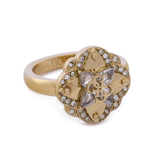 Pierścionek Guess JUBR05 506JW Złoty ze sklepu eobuwie.pl w kategorii Pierścionki - zdjęcie 185859499