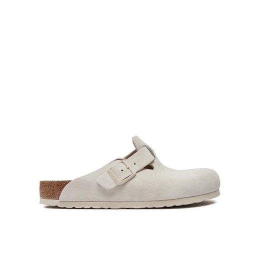 Klapki Birkenstock Boston 1024731 Biały ze sklepu eobuwie.pl w kategorii Klapki męskie - zdjęcie 185859657