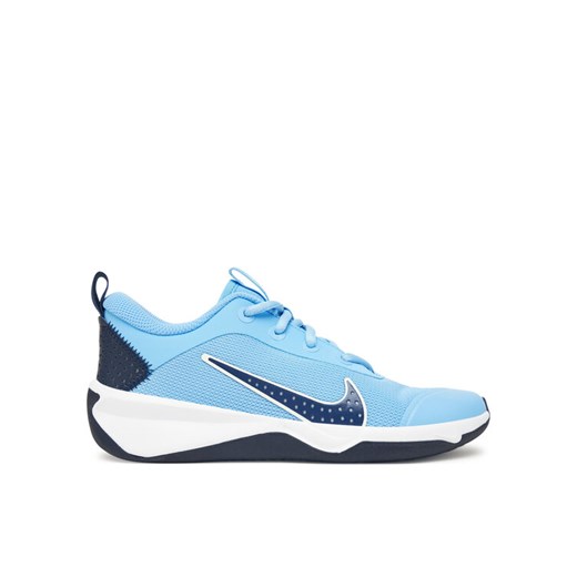 Buty halowe Nike Omni Multi-Court (GS) DM9027 405 Niebieski ze sklepu eobuwie.pl w kategorii Buty sportowe dziecięce - zdjęcie 185859675