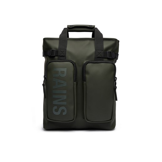 Plecak Rains Texel Tote 14240 Khaki ze sklepu eobuwie.pl w kategorii Plecaki - zdjęcie 185859677